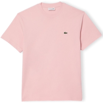 tekstylia Męskie T-shirty i Koszulki polo Lacoste Classic Fit T-Shirt - Rose Różowy