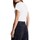 tekstylia Damskie Koszulki polo z długim rękawem Calvin Klein Jeans J20J222343 Biały