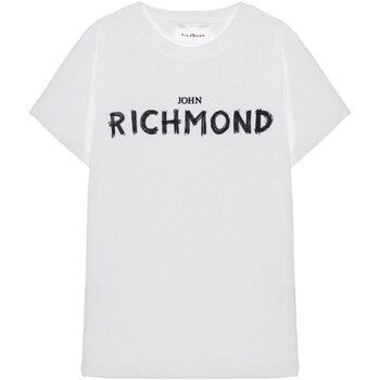 tekstylia Chłopiec T-shirty z długim rękawem John Richmond RBP24059TS Biały