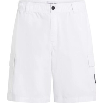 tekstylia Męskie Szorty i Bermudy Calvin Klein Jeans J30J325140 Biały