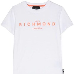 tekstylia Chłopiec T-shirty z długim rękawem John Richmond RBP24002TS Biały