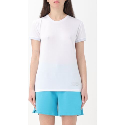 tekstylia Damskie T-shirty i Koszulki polo Colmar 86384YF 01 Biały