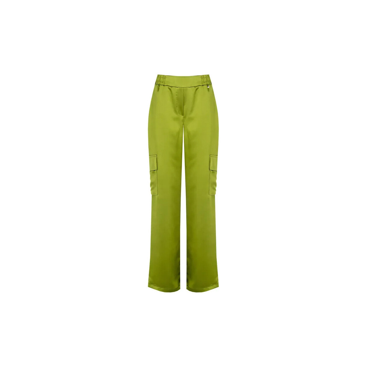 tekstylia Damskie Spodnie Rinascimento CFC0117600003 Wojskowa zieleń