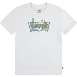 tekstylia Chłopiec T-shirty z krótkim rękawem Levi's  Biały
