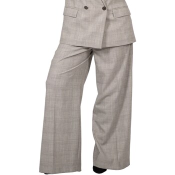 tekstylia Damskie Spodnie z pięcioma kieszeniami Vicolo TB0273 Szary