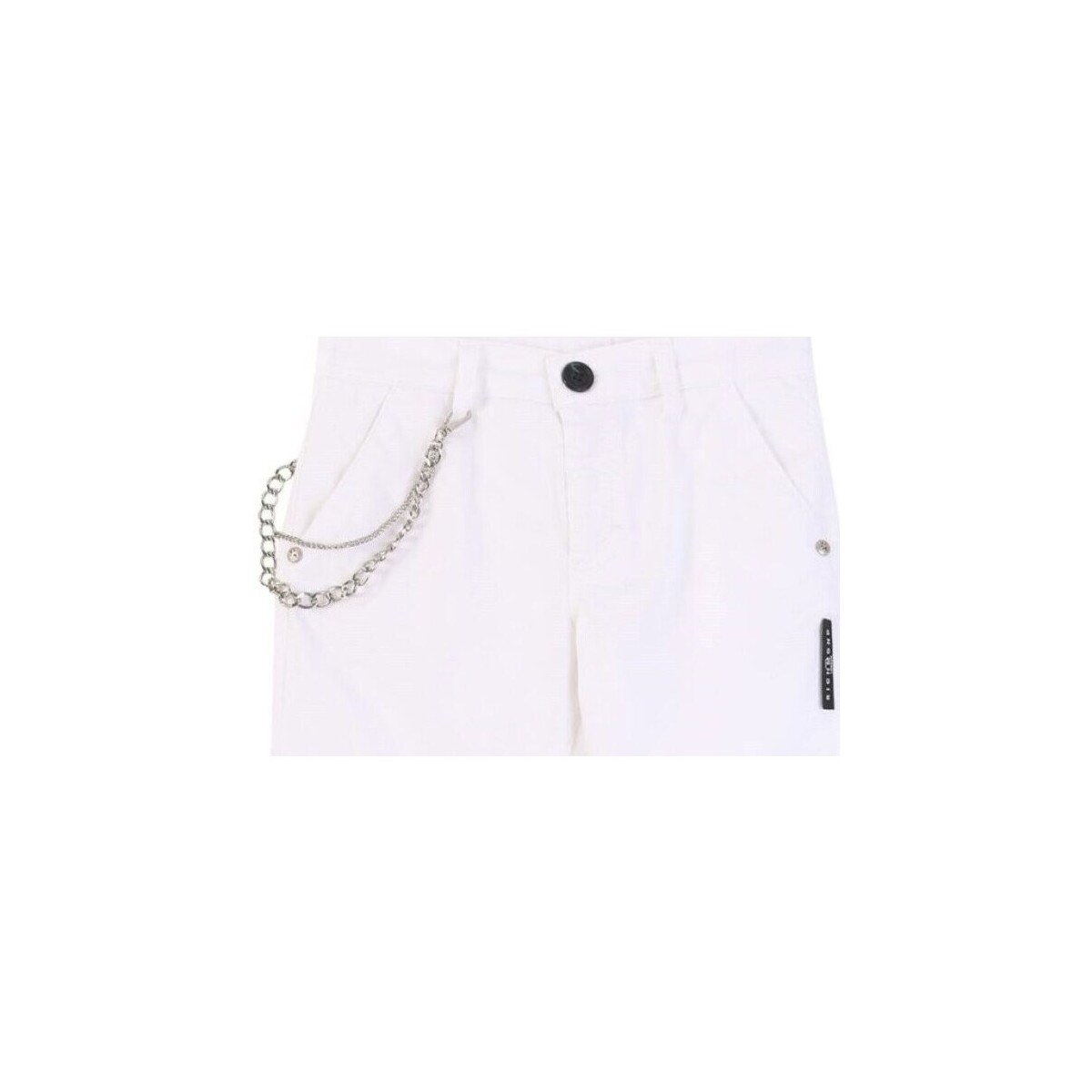 tekstylia Chłopiec Spodnie z pięcioma kieszeniami John Richmond RBP24151PA Biały