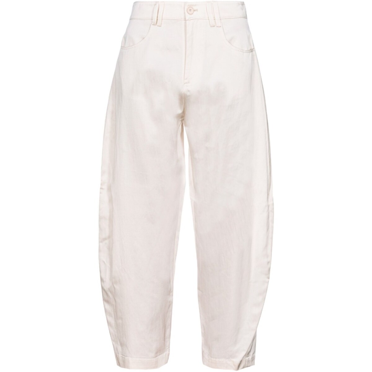 tekstylia Damskie Spodnie z pięcioma kieszeniami Pinko 103350-A1U1 Różowy