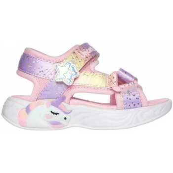 Buty Dziecko Sandały Skechers Unicorn dreams sandal - majes Różowy