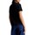 tekstylia Damskie Koszulki polo z długim rękawem Calvin Klein Jeans J20J223362 Czarny
