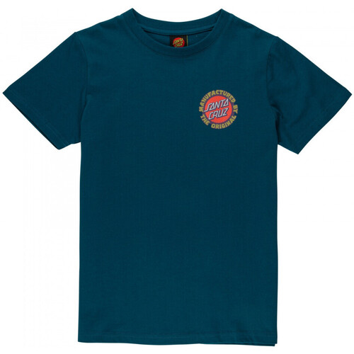tekstylia Dziecko T-shirty i Koszulki polo Santa Cruz Youth speed mfg dot Zielony