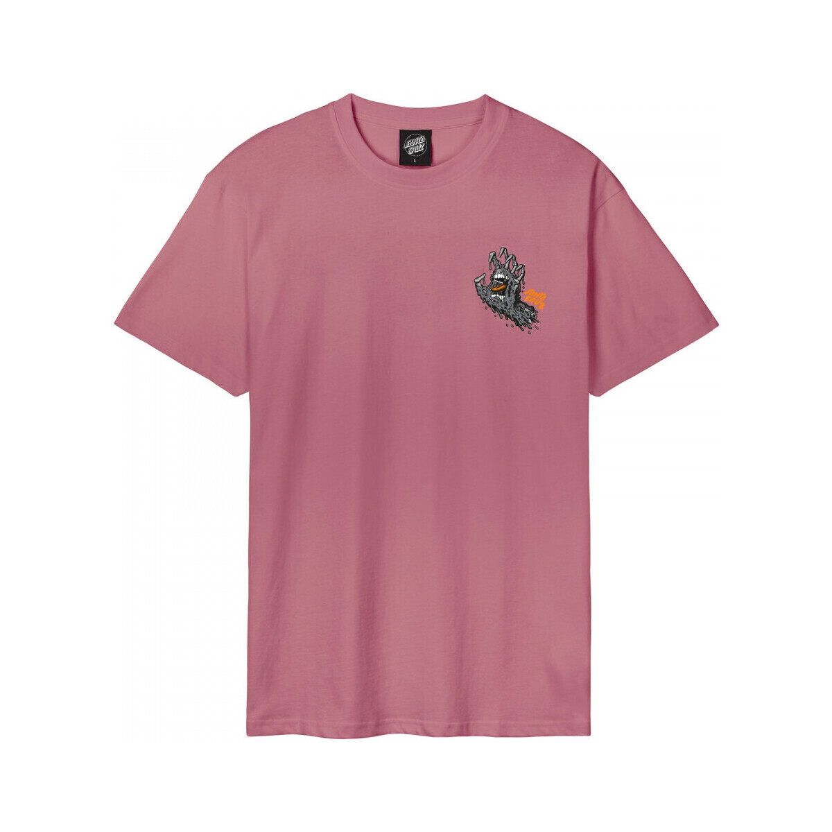 tekstylia Męskie T-shirty i Koszulki polo Santa Cruz Melting hand Różowy