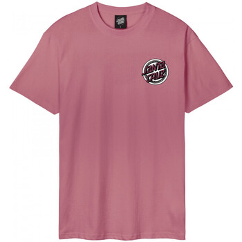 tekstylia Męskie T-shirty i Koszulki polo Santa Cruz Dressen rose crew one Różowy