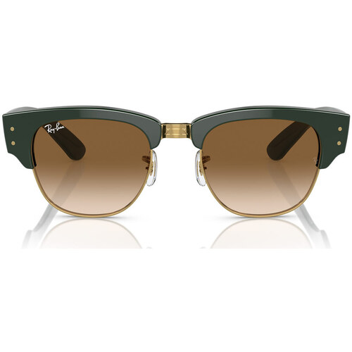 Zegarki & Biżuteria  okulary przeciwsłoneczne Ray-ban Occhiali da Sole  Mega Clubmaster RB0316S 136851 Zielony