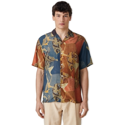 tekstylia Męskie Koszule z długim rękawem Portuguese Flannel Mastic Shirt - Patchwork Wielokolorowy
