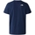 tekstylia Męskie T-shirty i Koszulki polo The North Face Woodcut Dome T-Shirt - Summit Navy Niebieski