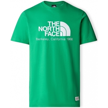 tekstylia Męskie T-shirty i Koszulki polo The North Face Berkeley California T-Shirt - Optic Emerald Zielony