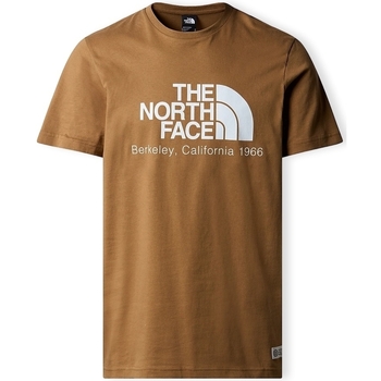 tekstylia Męskie T-shirty i Koszulki polo The North Face Berkeley California T-Shirt - Utility Brown Brązowy
