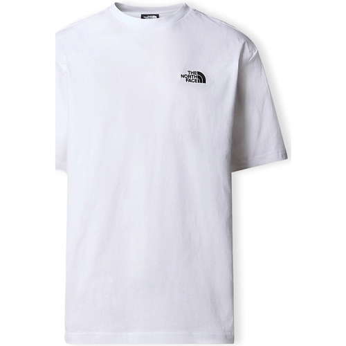 tekstylia Męskie T-shirty i Koszulki polo The North Face Essential Oversized T-Shirt - White Biały