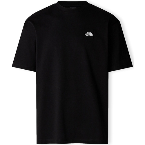 tekstylia Męskie T-shirty i Koszulki polo The North Face NSE Patch T-Shirt - Black Czarny