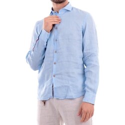 tekstylia Męskie Koszule z długim rękawem Yes Zee C505-UP00 Niebieski