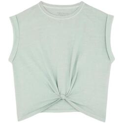 tekstylia Dziewczynka T-shirty z krótkim rękawem Scalpers  Zielony