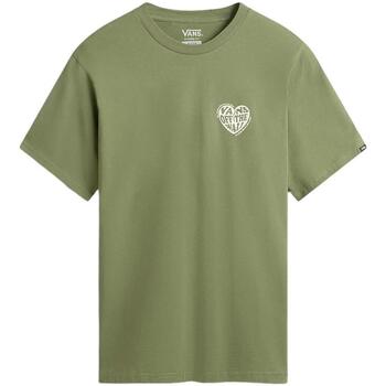 tekstylia Męskie T-shirty z krótkim rękawem Vans  Zielony