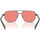 Zegarki & Biżuteria  okulary przeciwsłoneczne Prada Occhiali da Sole  Linea Rossa PS51ZS 15P20B Szary