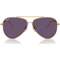 Zegarki & Biżuteria  okulary przeciwsłoneczne Ray-ban Occhiali da Sole  Reverse RBR0101S 001/1A Złoty