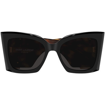 Zegarki & Biżuteria  Damskie okulary przeciwsłoneczne Yves Saint Laurent Occhiali da Sole Saint Laurent SL M119 003 Blaze Czarny