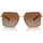 Zegarki & Biżuteria  Damskie okulary przeciwsłoneczne Versace Occhiali da Sole  VE2261 100213 Brązowy