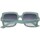 Zegarki & Biżuteria  Damskie okulary przeciwsłoneczne Luna Collection 69861 Zielony
