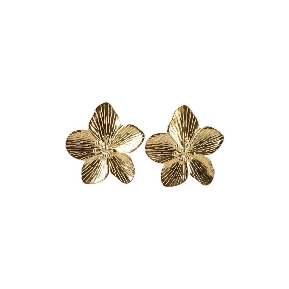 Zegarki & Biżuteria  Damskie Kolczyki Luna Collection 72981 Złoty