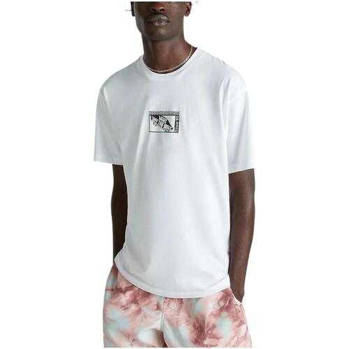 tekstylia Męskie T-shirty z krótkim rękawem Vans  Biały