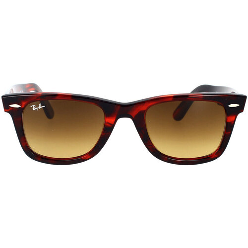 Zegarki & Biżuteria  okulary przeciwsłoneczne Ray-ban Occhiali da Sole  Wayfarer RB2140 136285 Czerwony