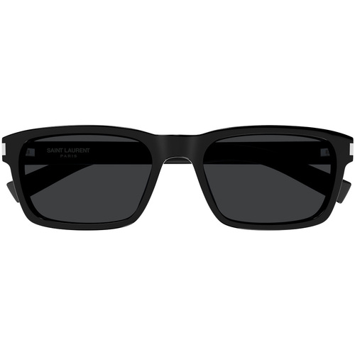 Zegarki & Biżuteria  Męskie okulary przeciwsłoneczne Yves Saint Laurent Occhiali da Sole Saint Laurent SL 662 001 Czarny