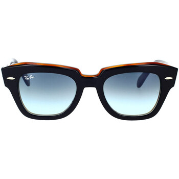 Zegarki & Biżuteria  okulary przeciwsłoneczne Ray-ban Occhiali da Sole  State Street RB2186 132241 Czarny
