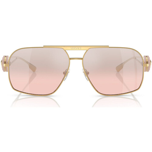 Zegarki & Biżuteria  okulary przeciwsłoneczne Versace Occhiali da Sole  VE2269 10027E Złoty