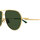 Zegarki & Biżuteria  okulary przeciwsłoneczne Bottega Veneta Occhiali da Sole  BV1302S 003 Złoty