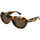 Zegarki & Biżuteria  Damskie okulary przeciwsłoneczne Bottega Veneta Occhiali da Sole  BV1284S 002 Brązowy