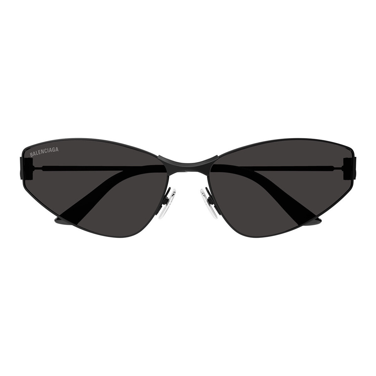 Zegarki & Biżuteria  Damskie okulary przeciwsłoneczne Balenciaga Occhiali da Sole  BB0335S 001 Czarny