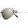 Zegarki & Biżuteria  Damskie okulary przeciwsłoneczne Balenciaga Occhiali da Sole  BB0335S 006 Srebrny