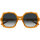 Zegarki & Biżuteria  Damskie okulary przeciwsłoneczne Chloe Occhiali da Sole Chloé CH0226S 004 Pomarańczowy
