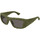 Zegarki & Biżuteria  Damskie okulary przeciwsłoneczne Bottega Veneta Occhiali da sole  BV1303S 002 Zielony