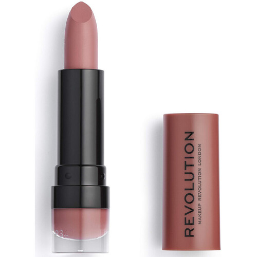 uroda Damskie Pomadki  Makeup Revolution Matte Lipstick - 113 Heart Race Różowy