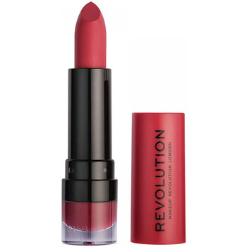 uroda Damskie Pomadki  Makeup Revolution Matte Lipstick - 141 Rouge Czerwony