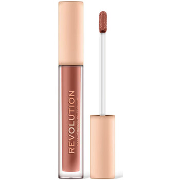 Makeup Revolution Metallic Nude Gloss Collection - Undressed Brązowy