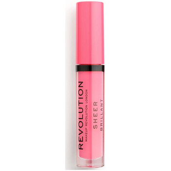 uroda Damskie Błyszczyki  Makeup Revolution Sheer Brilliant Lip Gloss - 139 Cutie Różowy