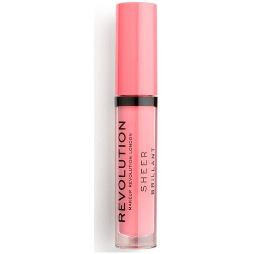 uroda Damskie Błyszczyki  Makeup Revolution Sheer Brilliant Lip Gloss - 137 Cupcake Różowy