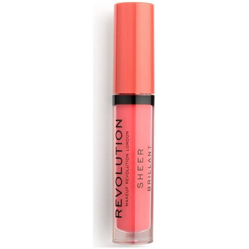 uroda Damskie Błyszczyki  Makeup Revolution Sheer Brilliant Lip Gloss - 138 Excess Różowy