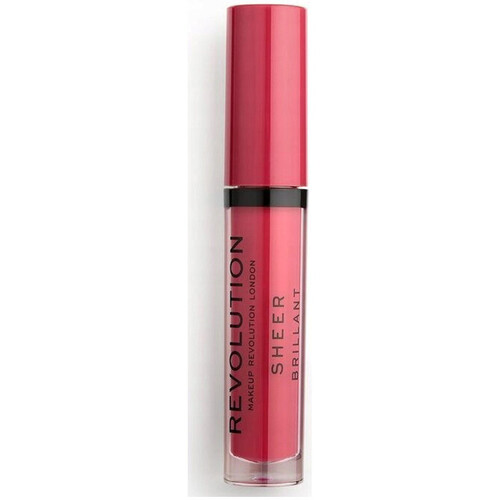 uroda Damskie Błyszczyki  Makeup Revolution Sheer Brilliant Lip Gloss - 141 Rouge Czerwony
